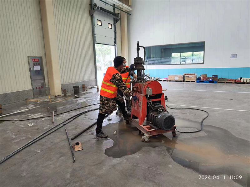 赣州厂房地面下沉塌陷注浆加固施工